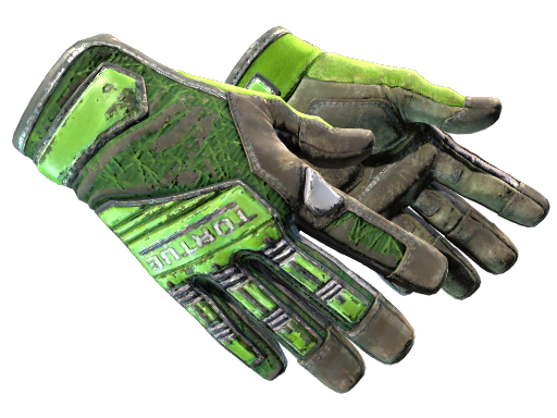 ★ Specialist Gloves | Emerald Web (Battle-Scarred)