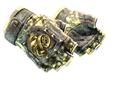 ★ Broken Fang Gloves | Yellow-banded (Battle-Scarred)