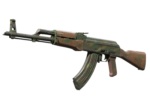 AK-47 | Jungle Spray (Battle-Scarred)