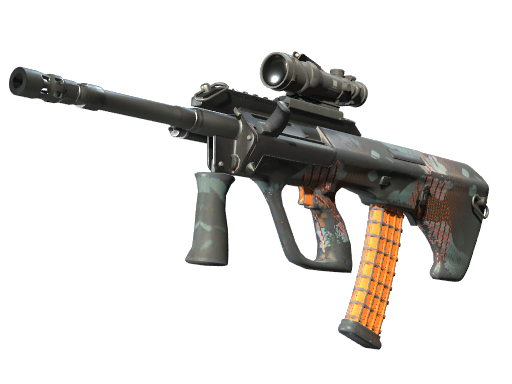 StatTrak™ AUG | Amber Slipstream (Well-Worn)