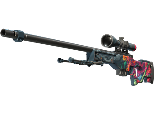 StatTrak™ AWP | Hyper Beast (Well-Worn)