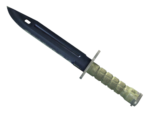 ★ Bayonet | Blue Steel (Battle-Scarred)