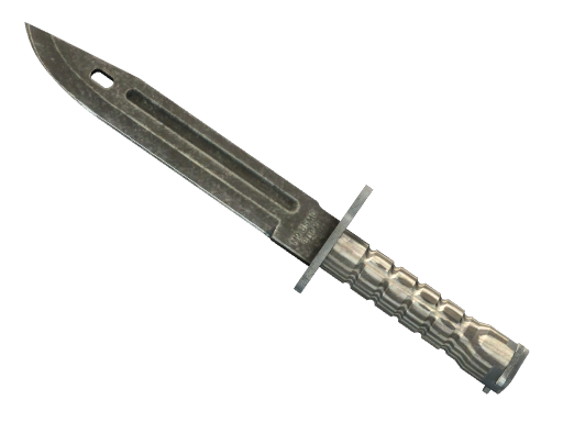 ★ StatTrak™ Bayonet | Black Laminate (Battle-Scarred)