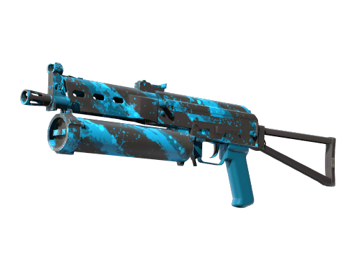 StatTrak™ PP-Bizon | Blue Streak (Minimal Wear)