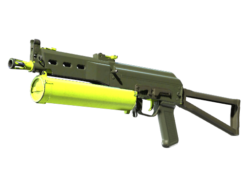 PP-Bizon | Chemical Green (Well-Worn)