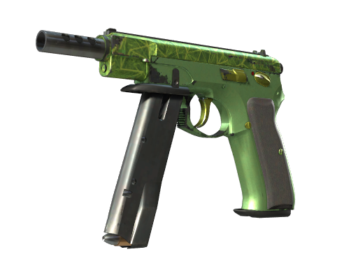 CZ75-Auto | Emerald Quartz (Well-Worn)