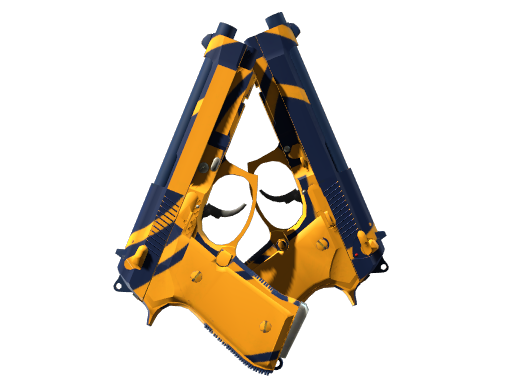 StatTrak™ Dual Berettas | Marina (Factory New)