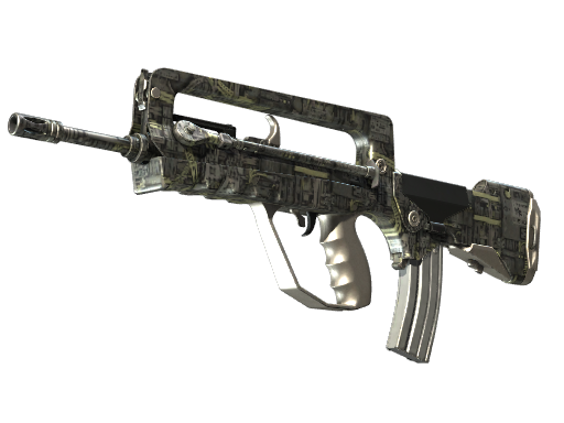Souvenir FAMAS | Faulty Wiring (Well-Worn)