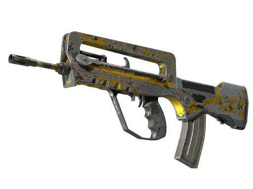 FAMAS | Neural Net (Battle-Scarred)