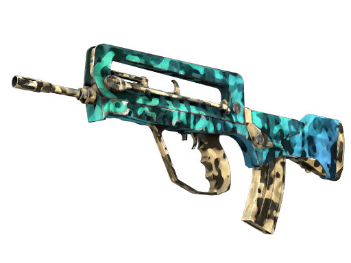 FAMAS | Waters of Nephthys (Battle-Scarred)