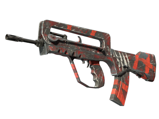 StatTrak™ FAMAS | Survivor Z (Well-Worn)