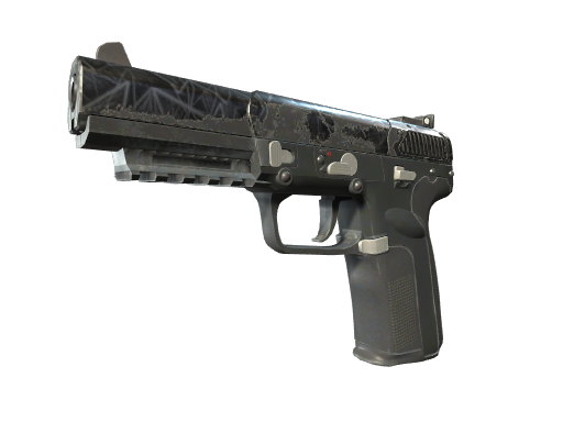 Five-SeveN | Silver Quartz (Well-Worn)