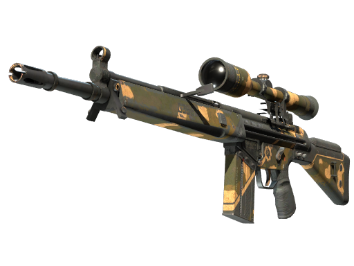 G3SG1 | Black Sand (Battle-Scarred)