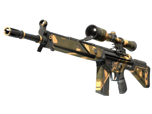 StatTrak™ G3SG1 | Black Sand (Minimal Wear)