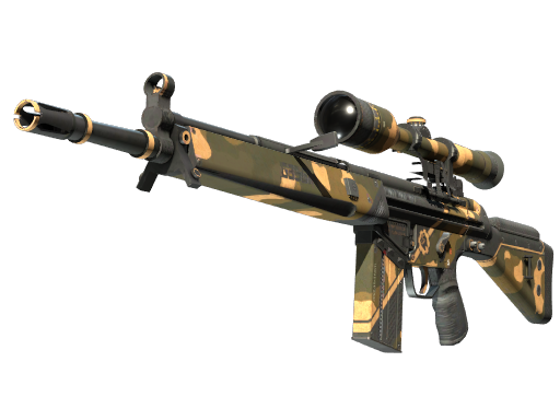 StatTrak™ G3SG1 | Black Sand (Well-Worn)