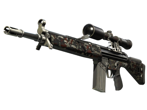 StatTrak™ G3SG1 | Digital Mesh (Well-Worn)