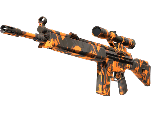 StatTrak™ G3SG1 | Orange Crash (Factory New)