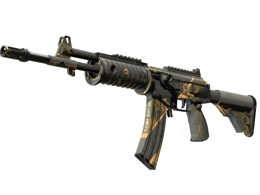 StatTrak™ Galil AR | Black Sand (Battle-Scarred)