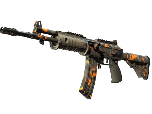 StatTrak™ Galil AR | Orange DDPAT (Well-Worn)