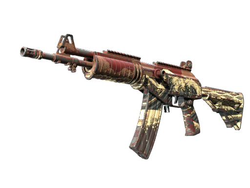 StatTrak™ Galil AR | Crimson Tsunami (Well-Worn)