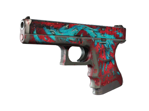 StatTrak™ Glock-18 | Water Elemental (Battle-Scarred)