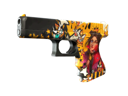 StatTrak™ Glock-18 | Bullet Queen (Minimal Wear)