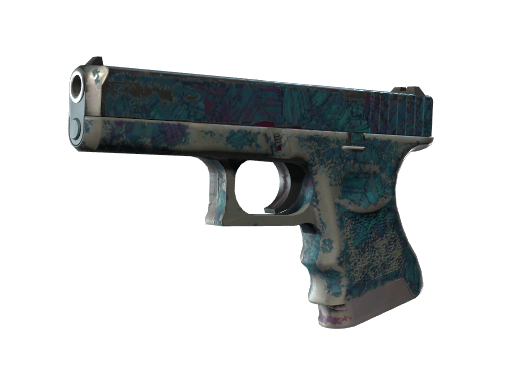 Glock-18 | Synth Leaf (Battle-Scarred)