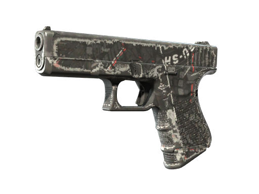 Glock-18 | Red Tire (Well-Worn)