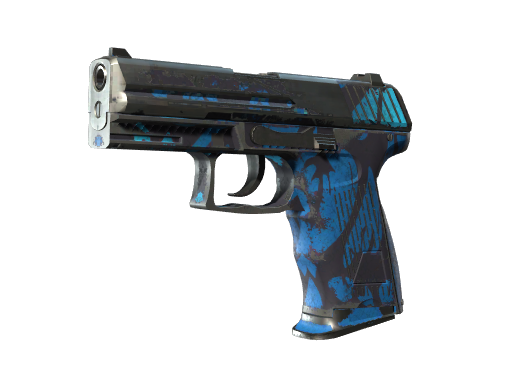 StatTrak™ P2000 | Oceanic (Battle-Scarred)