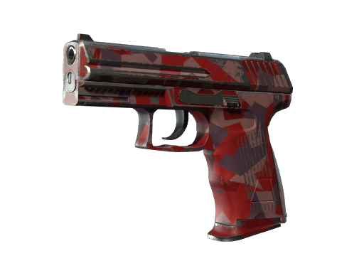 StatTrak™ P2000 | Red FragCam (Well-Worn)