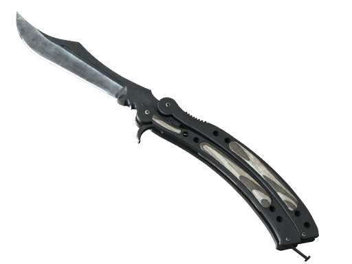 ★ Butterfly Knife | Black Laminate (Minimal Wear)