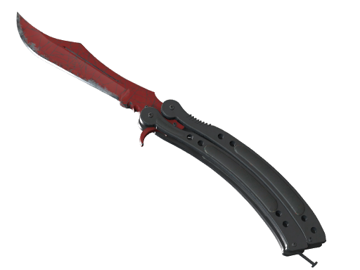 ★ Butterfly Knife | Crimson Web (Field-Tested)