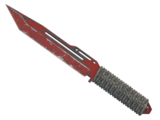 ★ Paracord Knife | Crimson Web (Battle-Scarred)