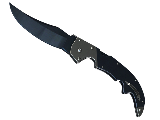 ★ StatTrak™ Falchion Knife | Blue Steel (Well-Worn)