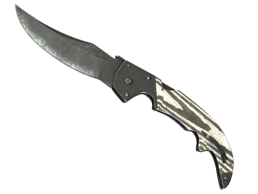 ★ StatTrak™ Falchion Knife | Black Laminate (Field-Tested)