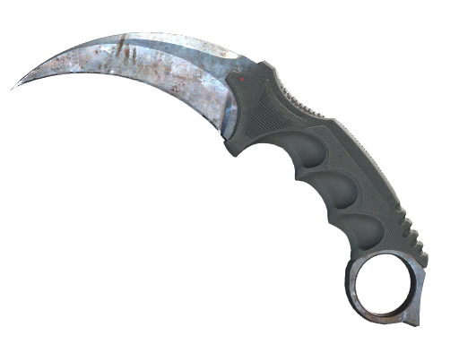 ★ StatTrak™ Karambit | Rust Coat (Well-Worn)