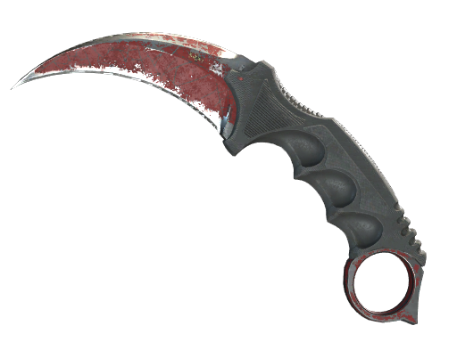 ★ Karambit | Crimson Web (Battle-Scarred)