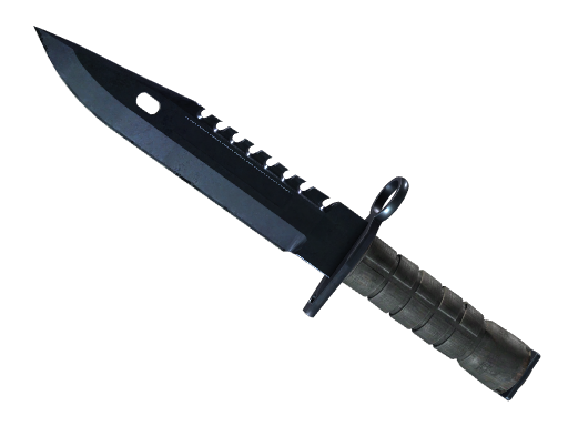★ StatTrak™ M9 Bayonet | Blue Steel (Well-Worn)