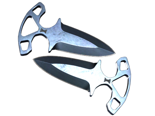 ★ StatTrak™ Shadow Daggers | Blue Steel (Well-Worn)