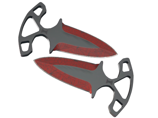 ★ StatTrak™ Shadow Daggers | Crimson Web (Factory New)
