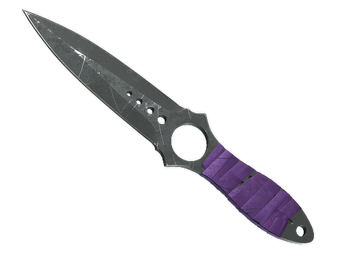 ★ Skeleton Knife | Ultraviolet (Battle-Scarred)