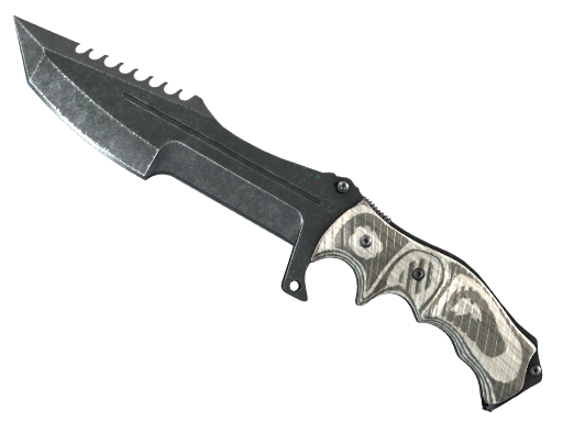 ★ StatTrak™ Huntsman Knife | Black Laminate (Factory New)