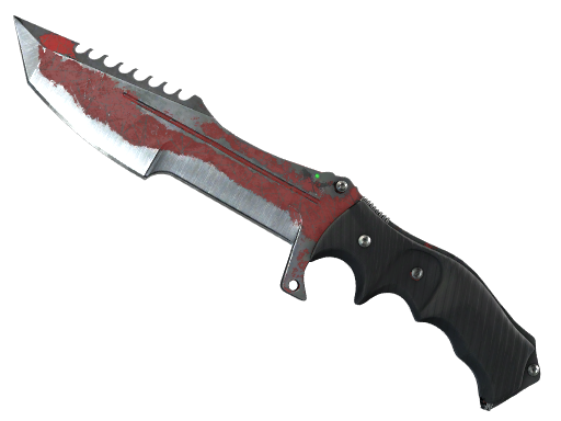 ★ Huntsman Knife | Crimson Web (Battle-Scarred)
