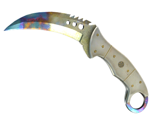 ★ Talon Knife | Case Hardened (Well-Worn)