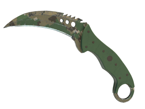 ★ Talon Knife | Forest DDPAT (Well-Worn)