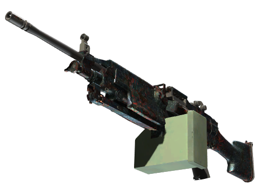 StatTrak™ M249 | Magma (Battle-Scarred)