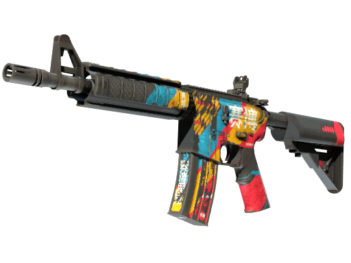 StatTrak™ M4A4 | Cyber Security (Battle-Scarred)