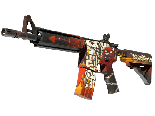 M4A4 | Hellfire (Minimal Wear)