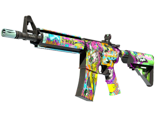 StatTrak™ M4A4 | In Living Color (Factory New)