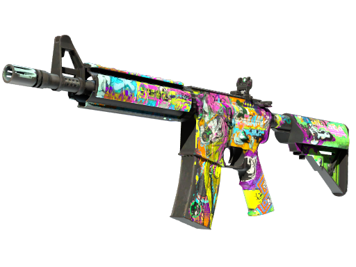 StatTrak™ M4A4 | In Living Color (Field-Tested)